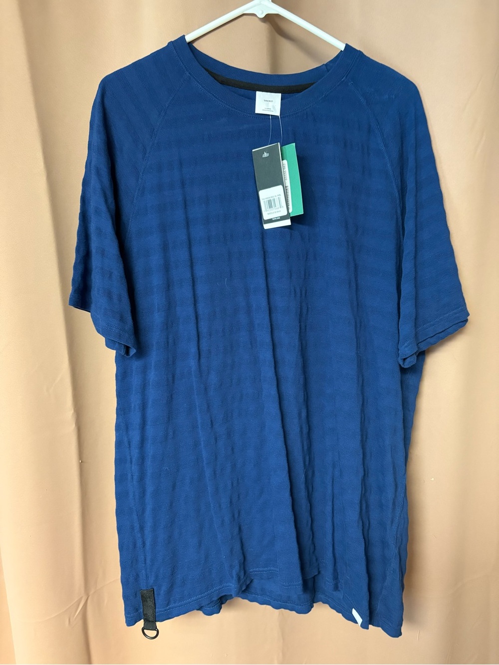 Tavik Justin Jacquard Crew Neck T-Shirt Men’s XL NWT Stitch Fix  Blue Athletic